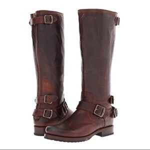 FRYE Veronica Back Zip Boots size 8